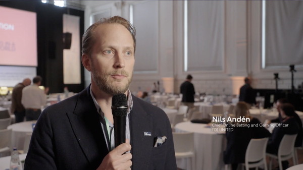Nils Andén en 2025 Sustainable Gambling Conference