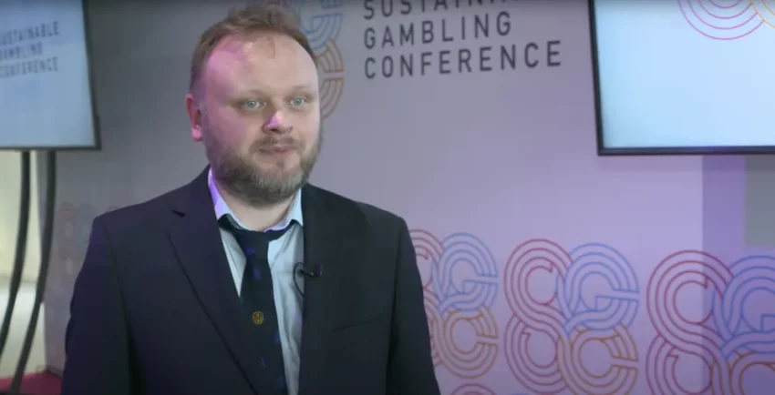 Chris Bonnello en 2024 Sustainable Gambling Conference