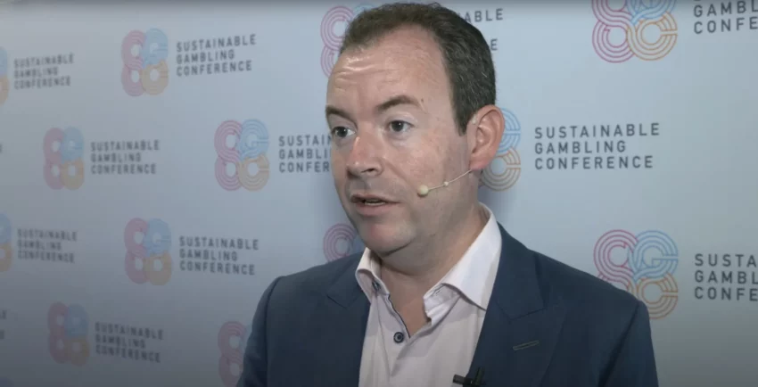 Nick Luck en 2024 Sustainable Gambling Conference
