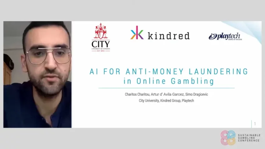 AI for Anti-Money Laundering in Online Gambling