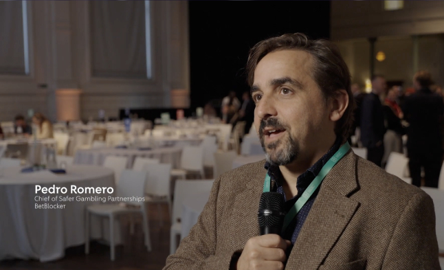 Pedro Romero at 2025 Sustainable Gambling Conference