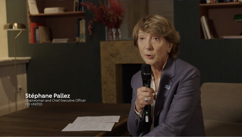 Stephane Pallez at 2025 Sustainable Gambling Conference